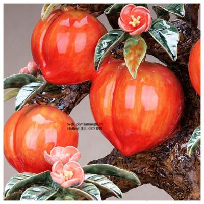 TƯỢNG CÂY ĐÀO TRƯỜNG THỌ - QUÀ TẶNG MỪNG THỌ, TÂN GIA Ý NGHĨA